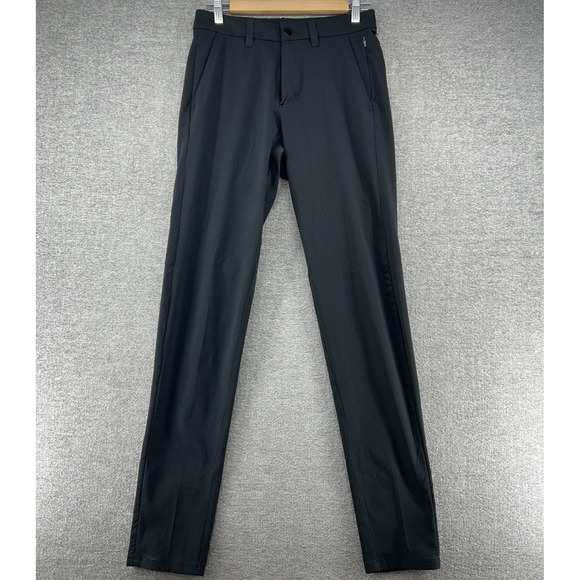 Lemon Other - Lululemon Commission Pants Slim Light Men Sz 28x33 Black Preppy